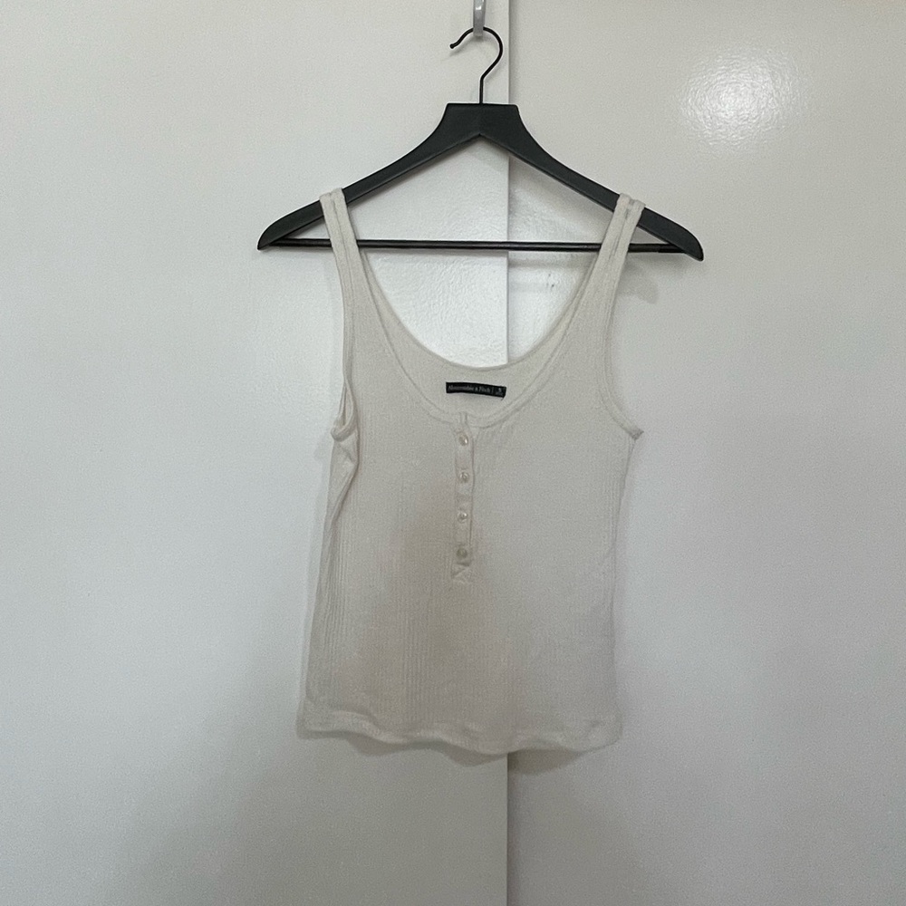 Abercrombie & Fitch Ribbed Tank Top